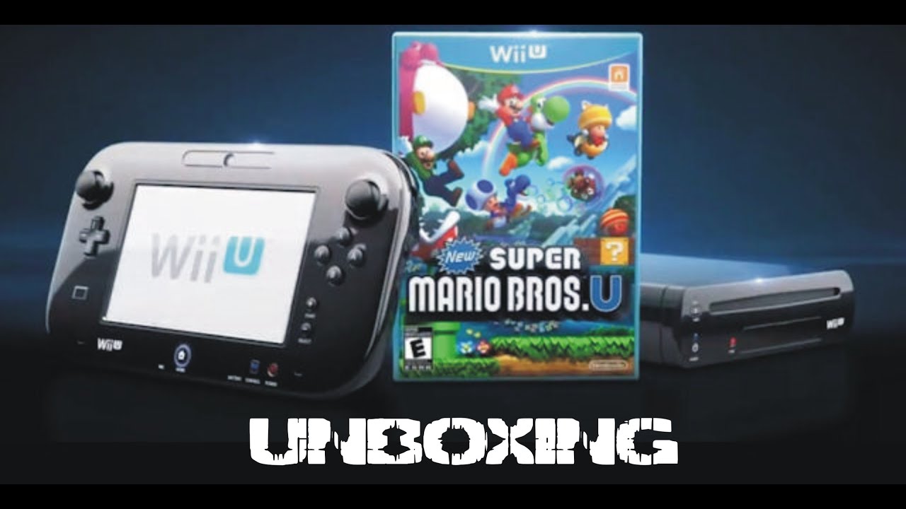 UNBOXING NINTENDO WII U DELUXE EDITION 32GB TCHEGAMER YouTube