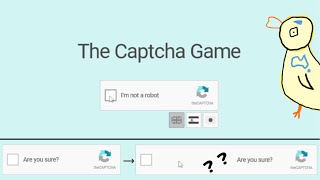 I'm just trying to login! [The Captcha Game]