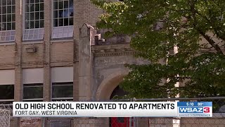 Fort Gay High School building renovated to senior living apartments