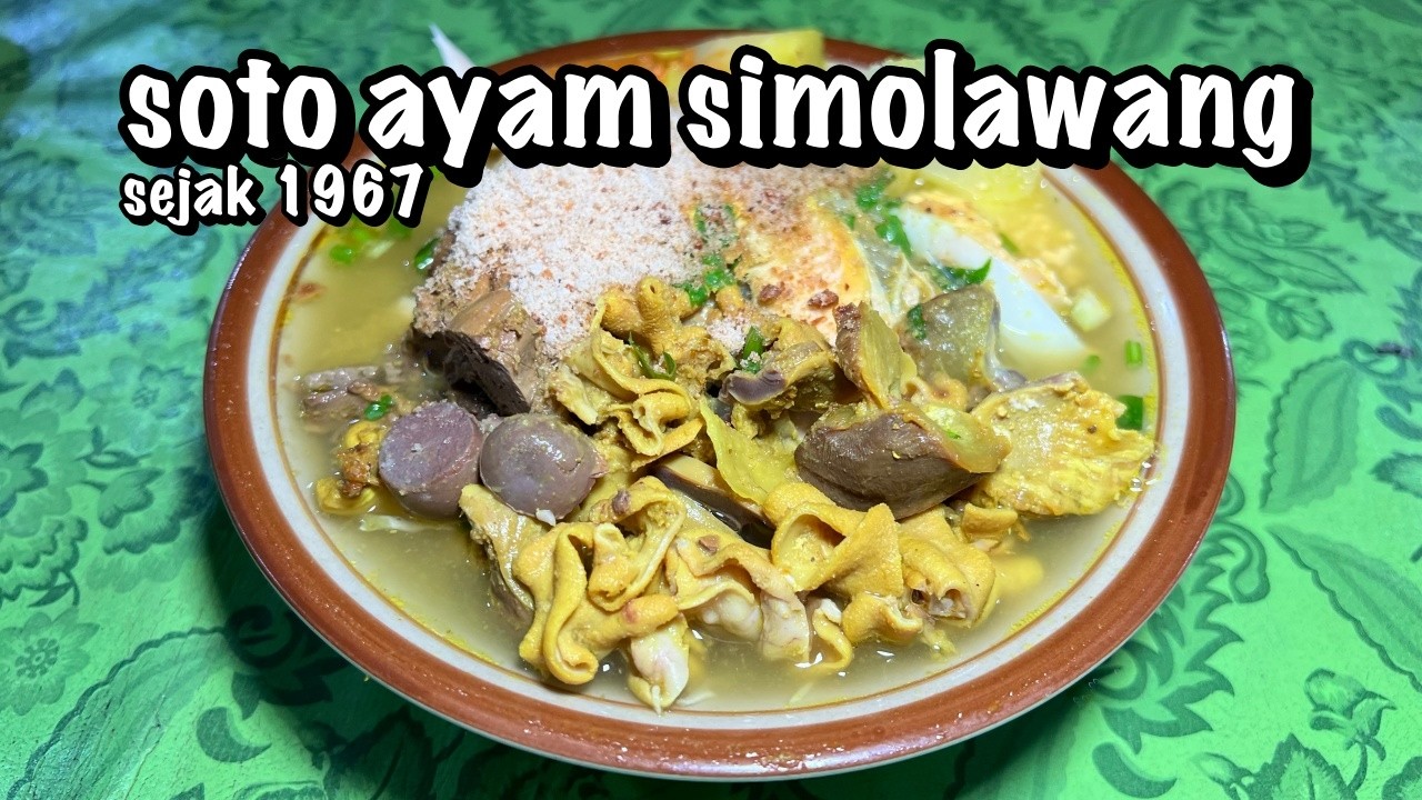 SOTO AYAM SIMOLAWANG SEJAK 1967  #RamadanwithYouTube