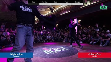Mighty Jim vs JohnnyFox I TOP 16 - 1vs1 Breaking I The Legits Blast Prague 2020