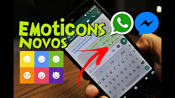 Como inserir os novos emoticons no WhatsApp?
