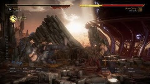 Mortal Kombat 11 Scorpion armor break combo