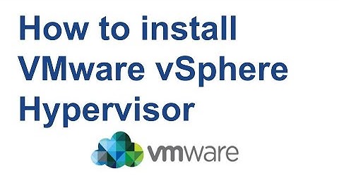 How to install VMware vSphere Hypervisor | ESXi 6.7 Free Install