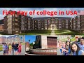 My first day of college in usa morehead state university  f1 visa