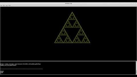 [CALM SERIES] calm down with ucblogo (LOGO Language) drawing | Triangle