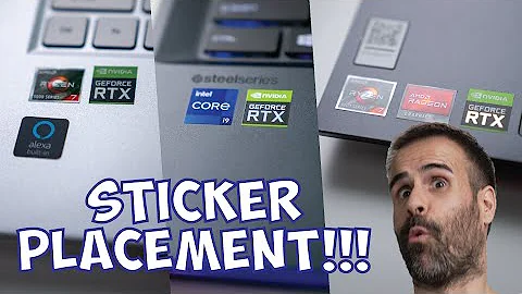 Is it bad to put stickers on a laptop?