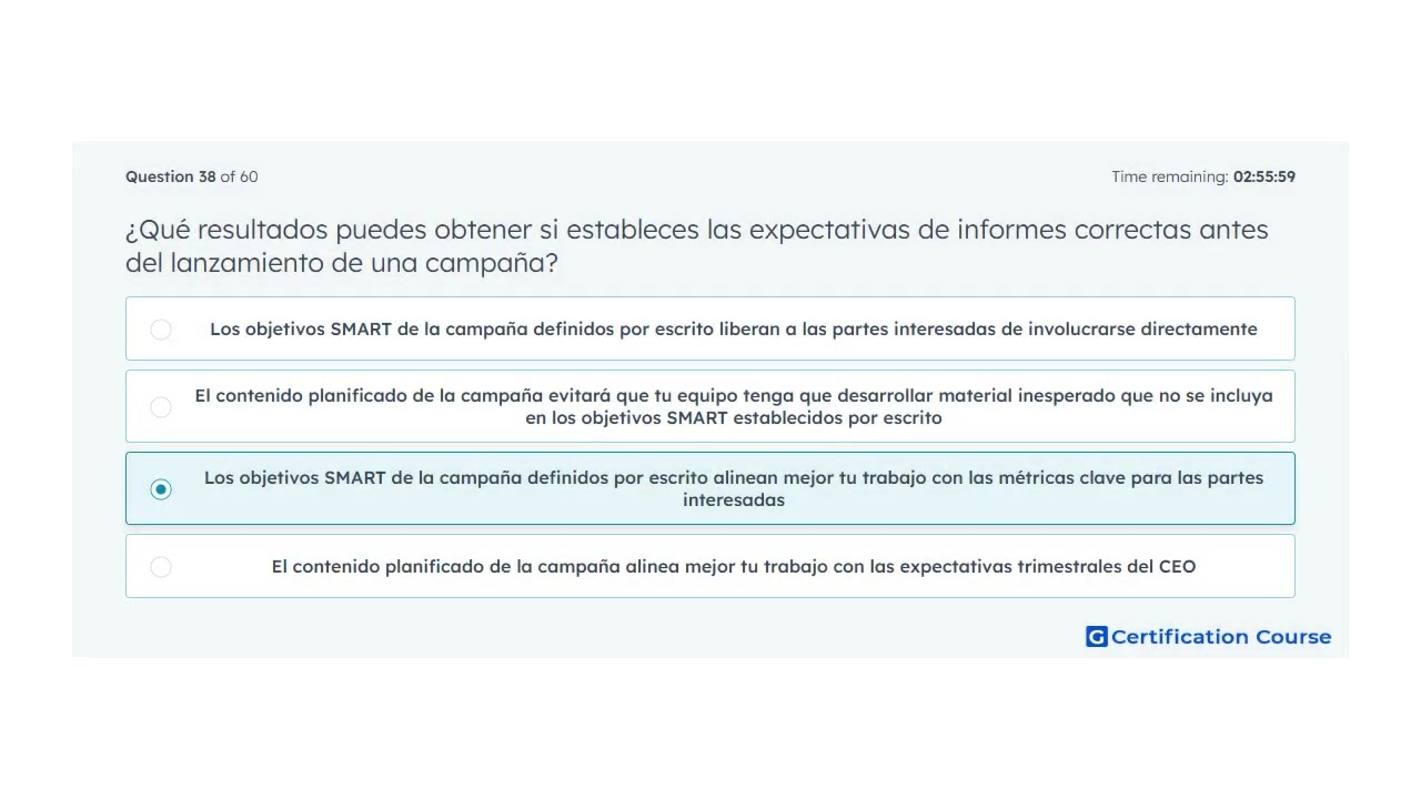 ¿Qué resultados puedes obtener si estableces las expectativas de informes correctas antes del lanzam