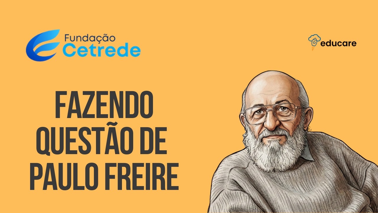 FAZENDO QUESTÃO - PAULO FREIRE - BANCA CETREDE