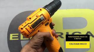 Ingco Lithium-Lon Cordless Drill Cdli12428