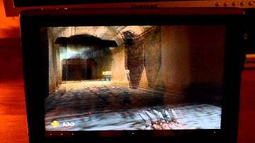 N64 emulator performance N64oid on Android (HD): Turok 2 seeds of evil with PS3 Dual shock 3