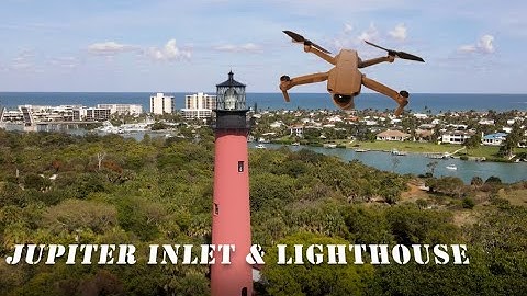 Jupiter Inlet & Lighthouse Aerial Views