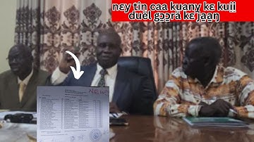 ciaaŋ thiɛl pääri̠ kɛ we duel gɔ̱rä rɛy wec kä thɔth thuda̱n, ŋuani̠ ja̱a̱ŋ. Nuer online TV Läär