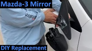 Mazda3 20102013 Side Mirror DIY Replacement with Amazon Parts