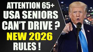New U.S. Driving Rules 2026 🚨 Starting March — Seniors Age 65+ Must Know This