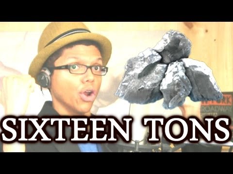"Sixteen TONS" Tay Zonday Sings Merle Travis / Tennessee Ernie Ford!