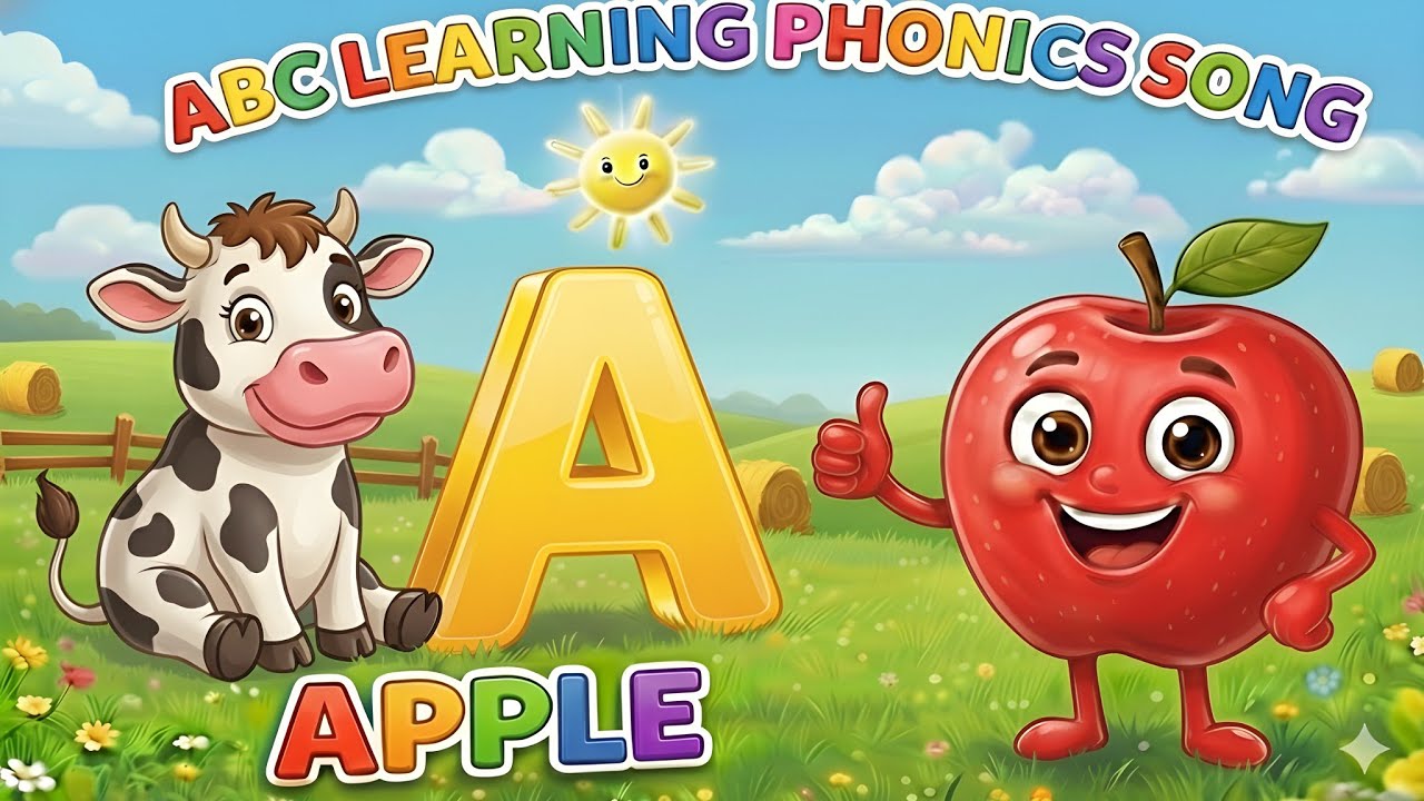 ABC Alphabet Song for Kids | A to Z Learning with phonics song ...