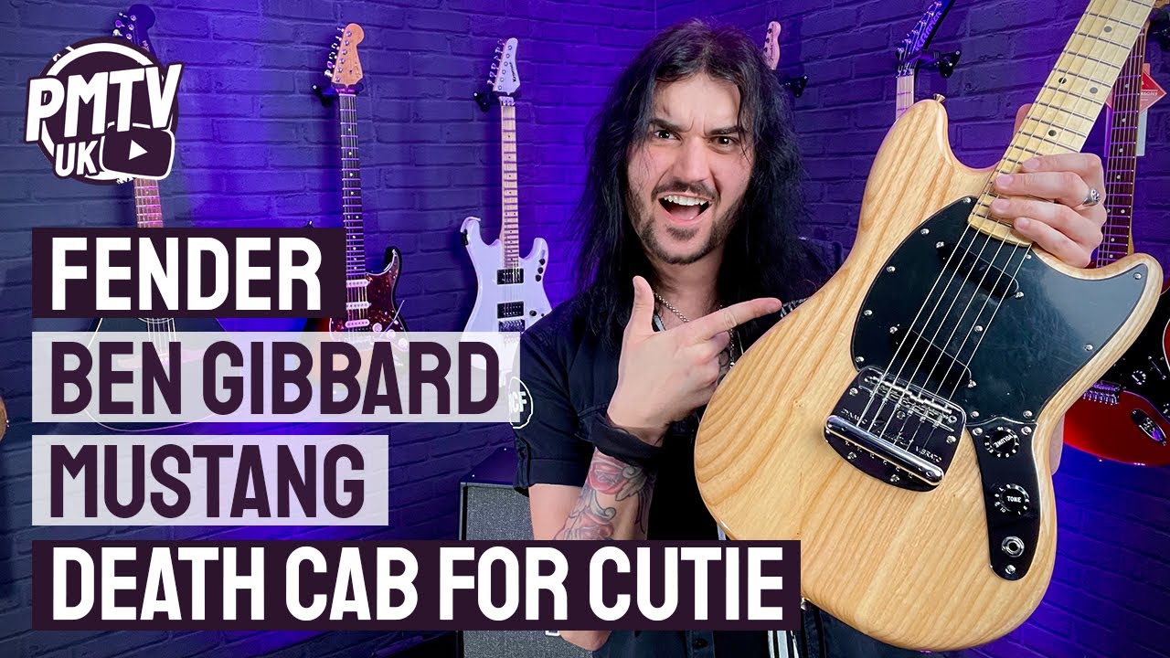Fender Ben Gibbard Mustang - Death Cab For Cutie Signature Guitar! - Review  & Demo