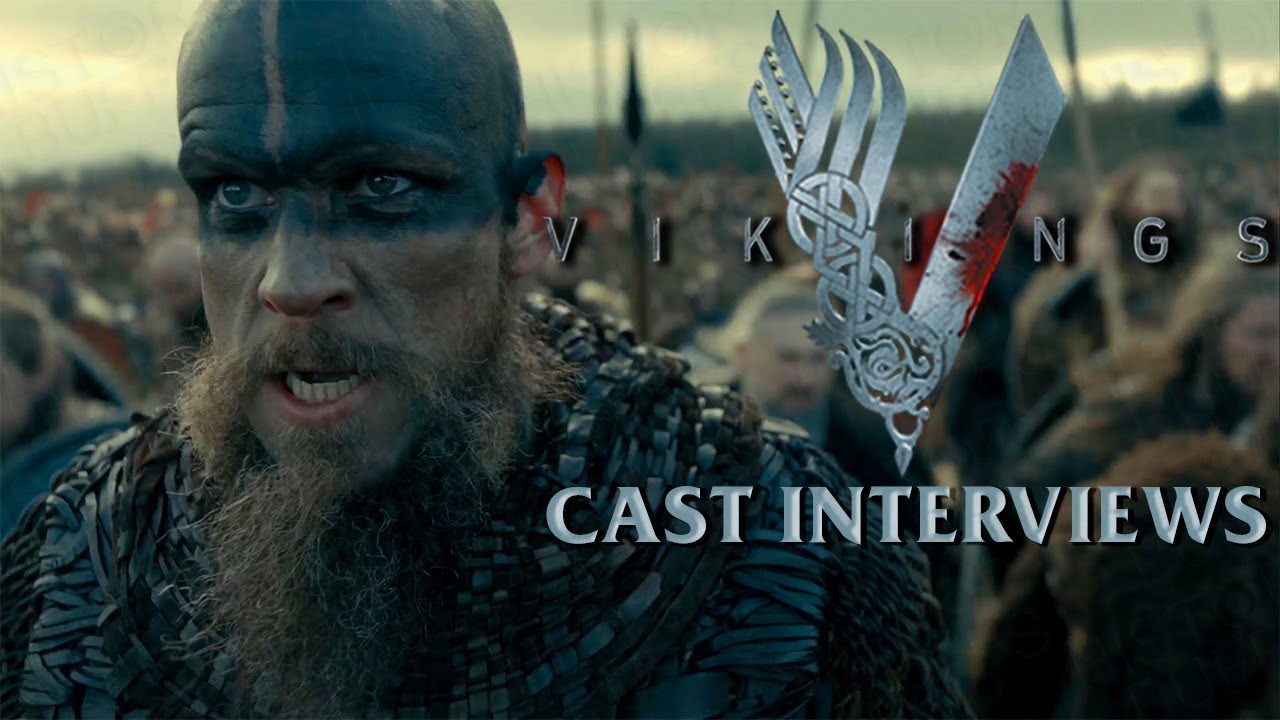 ⁣History Buffs: Vikings Cast Interviews