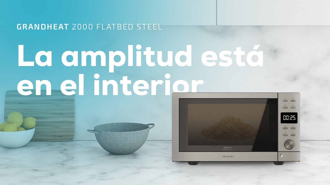 🤔 Microondas sin plato giratorio, conocelo. 👉 Microwave without  turntable, meet him. 