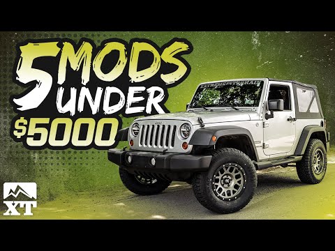 Build Your Jeep Wrangler JK on a Budget - 5 Mods Unders $5000