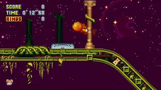 Sonic Mania Plus : Encore Stardust Speedway Act 1 - Over the Top Route with Tails - Resimi