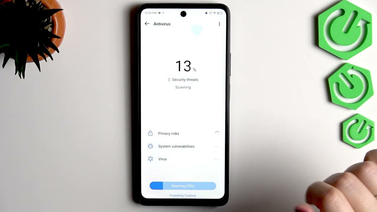 TECNO Spark 20P – How to Scan for Viruses with Phone Master
