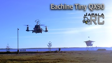 Eachine Tiny QX90 90mm Micro FPV Racing Quadcopter Review and Flight