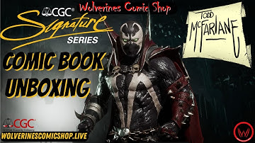 CGC Unboxing Todd McFarlane Spawn Image Comics #comicbooks