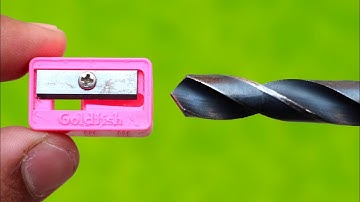 Sharpen Your Drill Bit to a Razor Edge in Just 3 Minutes - With This Smart Tool!