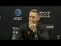 Texas Tech Football vs. TCU: Coach Kingsbury Press Conference | 2018