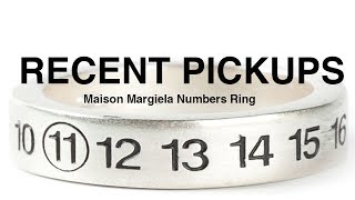 Maison Margiela Numbers Ring | Unboxing