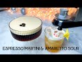 New Years Eve Cocktail Ideas || ESPRESSO MARTINI &amp; AMARETTO SOUR || Winter cocktails