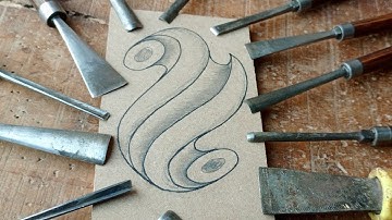 Simple carving techniques MDF tutorialhhow to wood carving