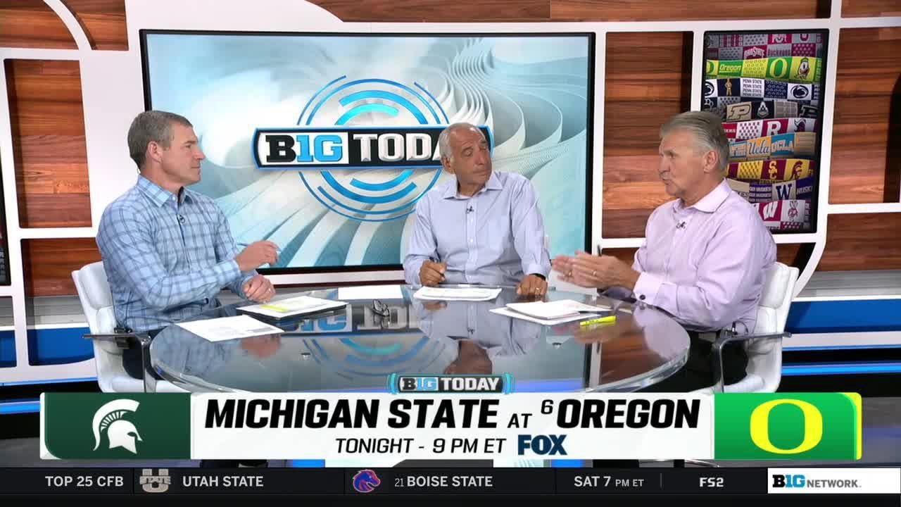 College Football Michigan State At Oregon College Football Michigan State At Oregon