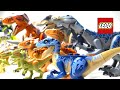 Обзор коллекции лего динозавров Мир юрского периода! Review of the Lego dinosaur Jurassic World!