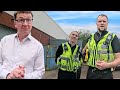 Stroppy salesman lies about calling police 
