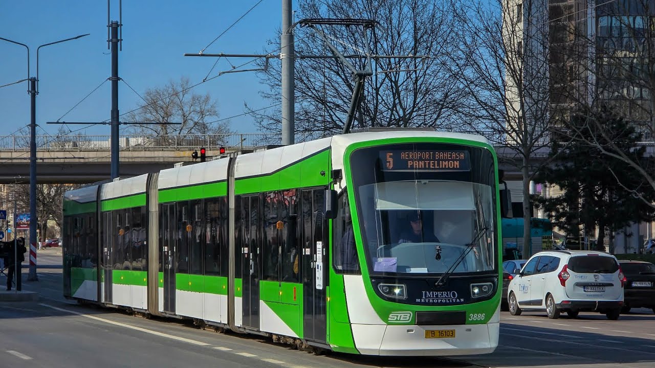 Cab View Linia 5. BUCUREȘTI 