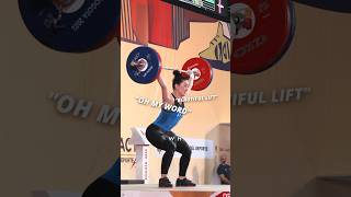 Giulia’s Greatest Moment in #Weightlifting