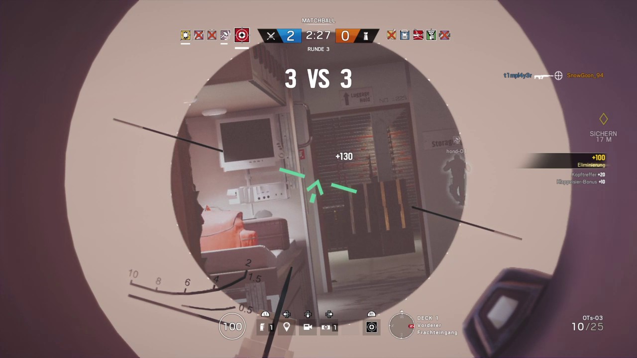 Rainbow Six Siege Clip #5 GLAZ ACE - YouTube