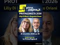 La Prima Pagina Protagonista 2026 celebra a Lilly Di Masi y Augusto Oriani