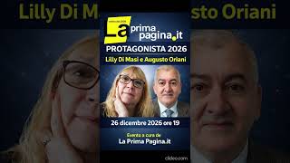 La Prima Pagina Protagonista 2026 celebra a Lilly Di Masi y Augusto Oriani