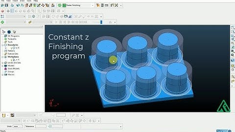 powermill constant z finishing program tutorial