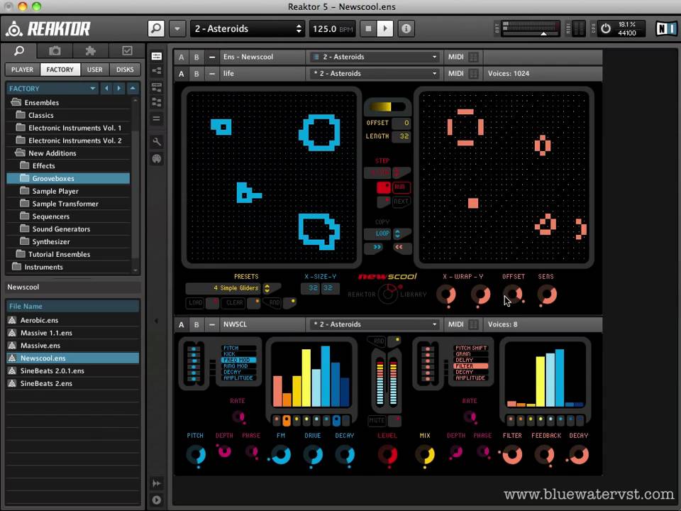 Native Instruments REAKTOR's Newscool Part 4 Sequencer Controls II