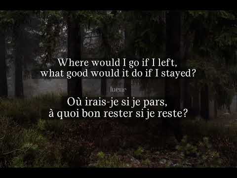 Bir Derdim Var-Mor ve Ötesi-English and French Lyrics+Sped Up Without Music (بدون موسيقى)