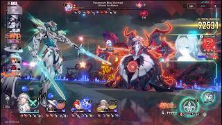 E2 Firefly with a 14 cost team clears 4.2 AA King in Plight difficulty
