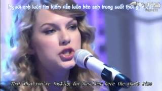 [NhýmLeeSub][Engsub+Vietsub] You belong with me - Taylor Swift (Live)