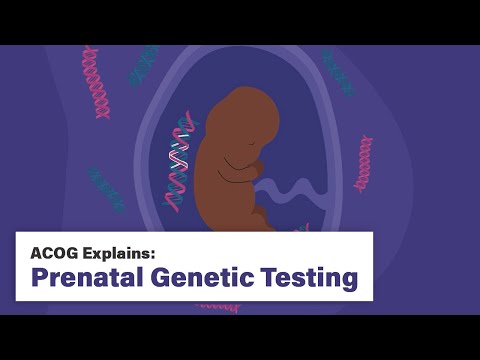 Video: Principles of prenatal testing