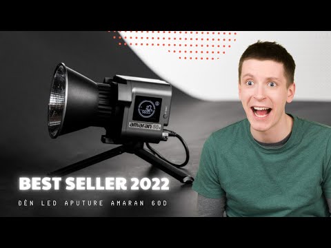 🎥 Mẫu đèn BEST SELLER của anh em quay phim | Aputure Amaran 60D 5600K — Video review, click xem trên YouTube