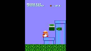 Secret Warp Shortcut in NES Super Mario Bros! #mario #nintendo